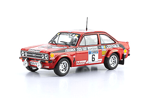 vencedores de rallye altaya Ford Escort RS 1800 1:43 Roger Clark