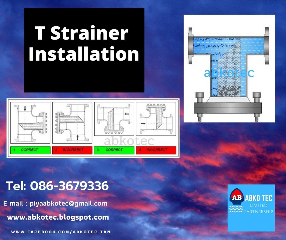ABKO TEC LIMTED PARTNERSHIP T Strainer