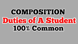 Duties of a student composition