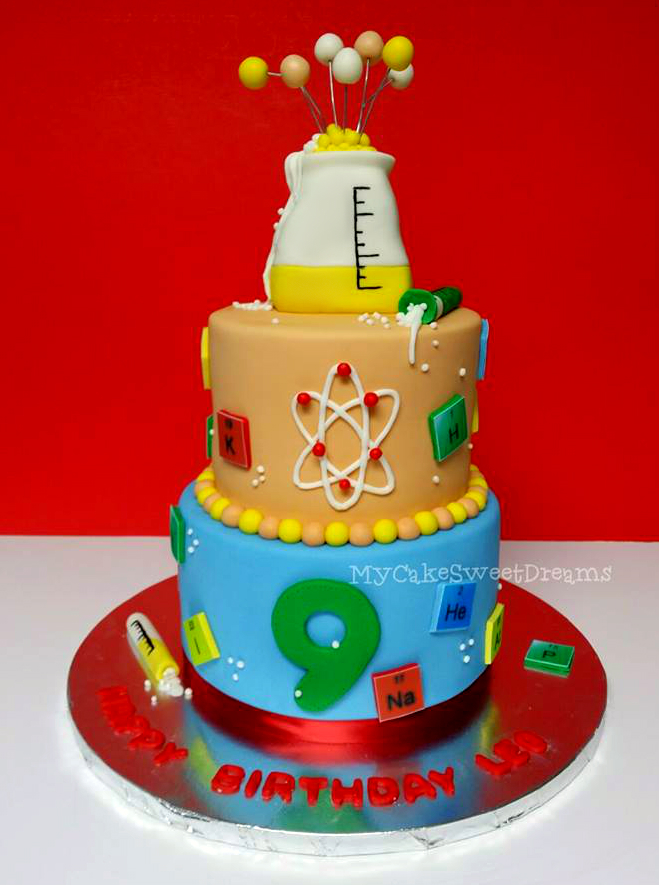 CakesbyZana: Science Themed Cake