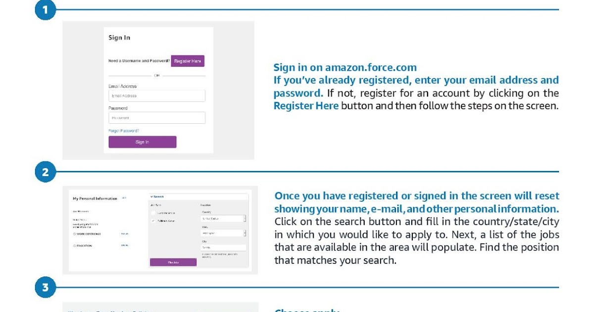 How To Apply for a Job at Amazon