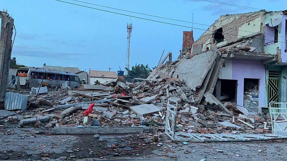 Cerca de 35 pessoas estão desabrigadas em Crisópolis após explosão