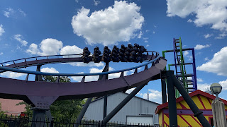 Batman The Dark Knight Floorless Roller Coaster Six Flags New England