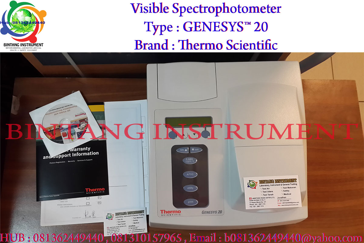 BINTANG INSTRUMENT 081362449440 Jual GENESYS 20 Spectrophotometer