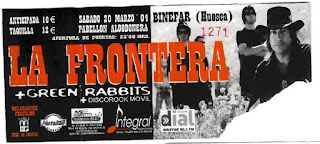 entrada concierto binefar La Frontera