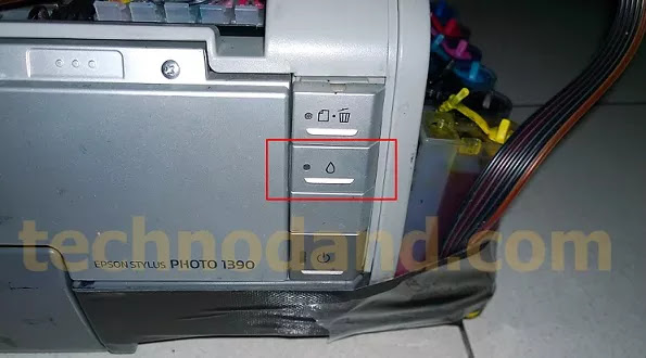 Perbaikan Printer EPSON Tinta Tidak Terdeteksi