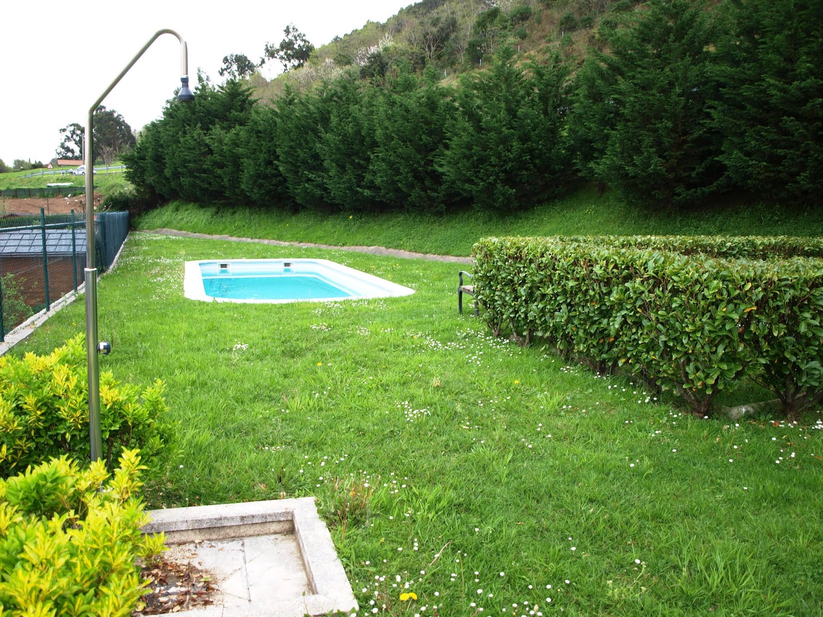 Piscina In Legno Fuori Terra Ovale Avocado 656x456x131 Cm - Foto 12