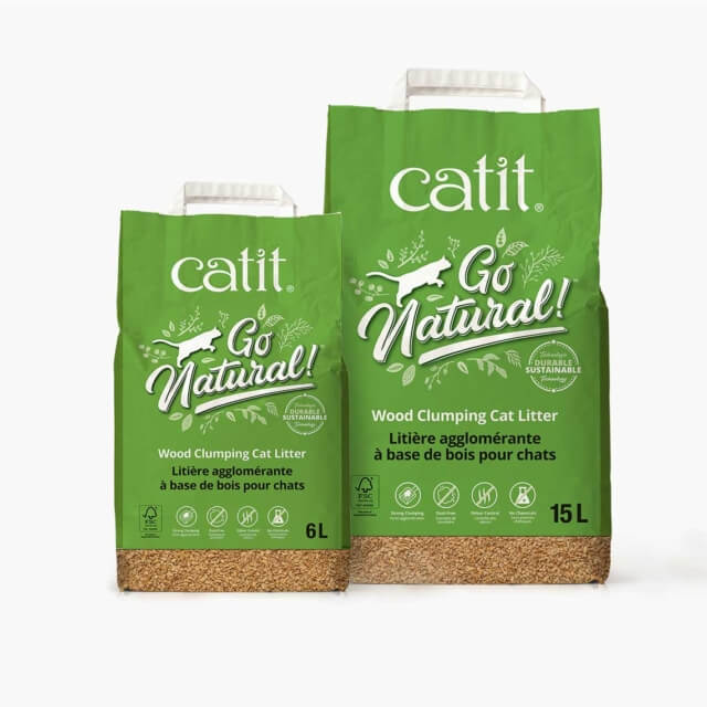 Free Catit Go Natural! Wood Clumping Cat Litter Free Samples