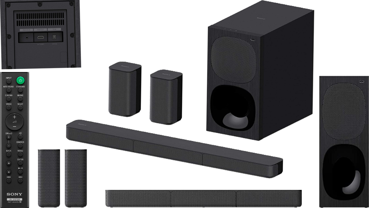 Home Theatre System,Sony HT-S20R 5.1, Channel Dolby Digital Soundbar