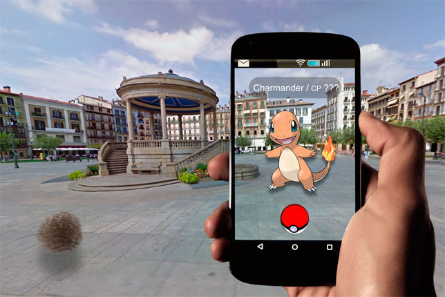 Momento en el que Petar captura a Charmander