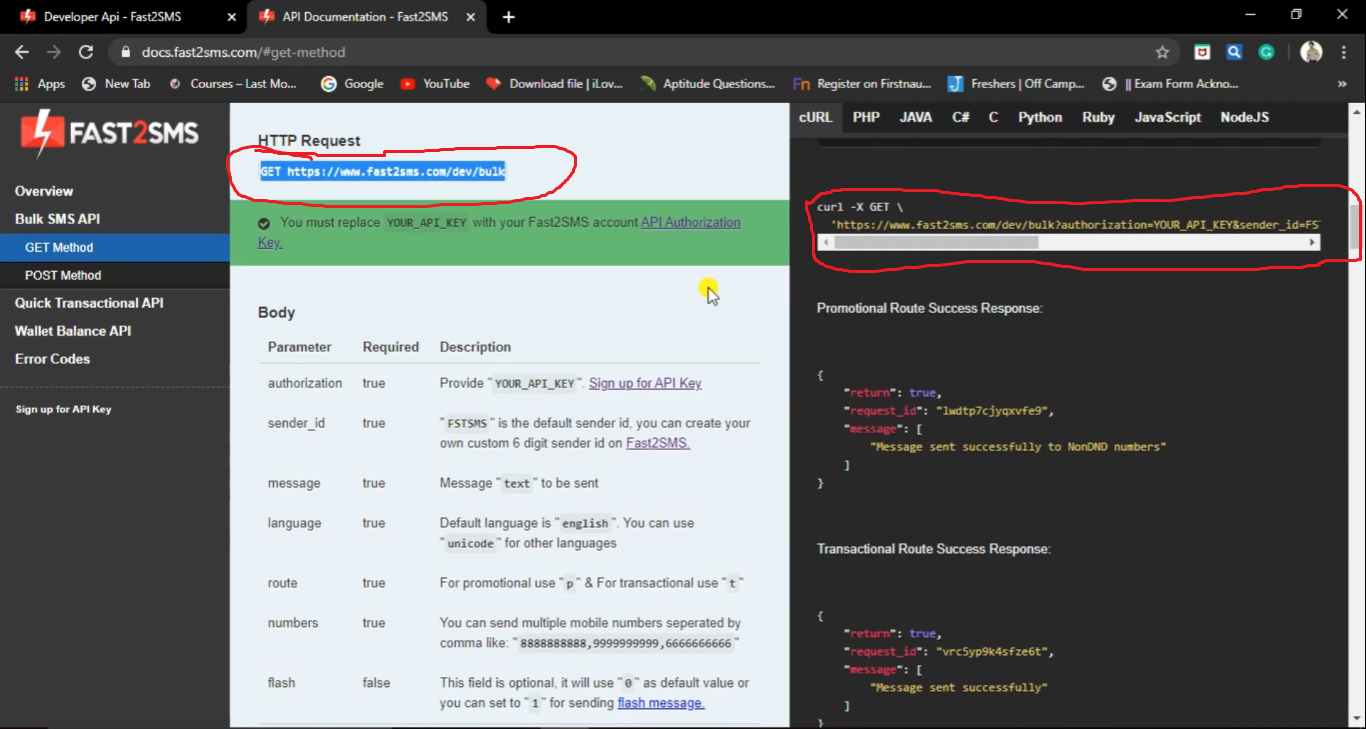 Send OTP to mobile using Java with source code