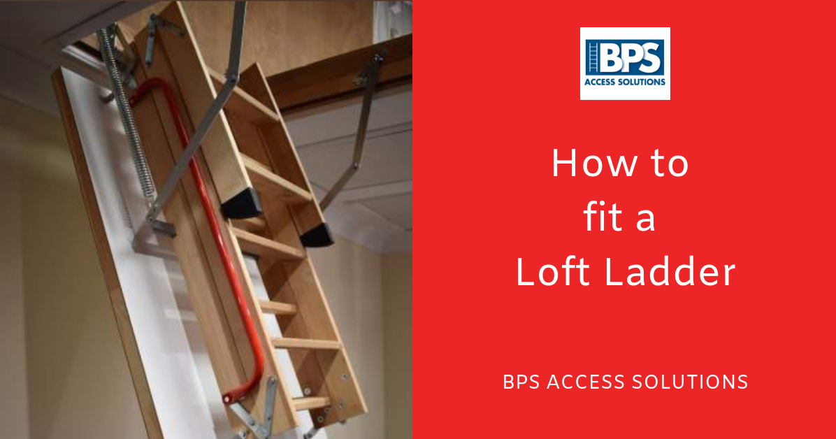 how to fit a loft ladder