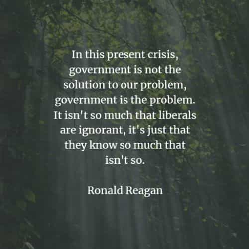 Ronald Reagan Quotes Government Is The Problem 70 Famous Quotes And Sayings By Ronald Reagan
