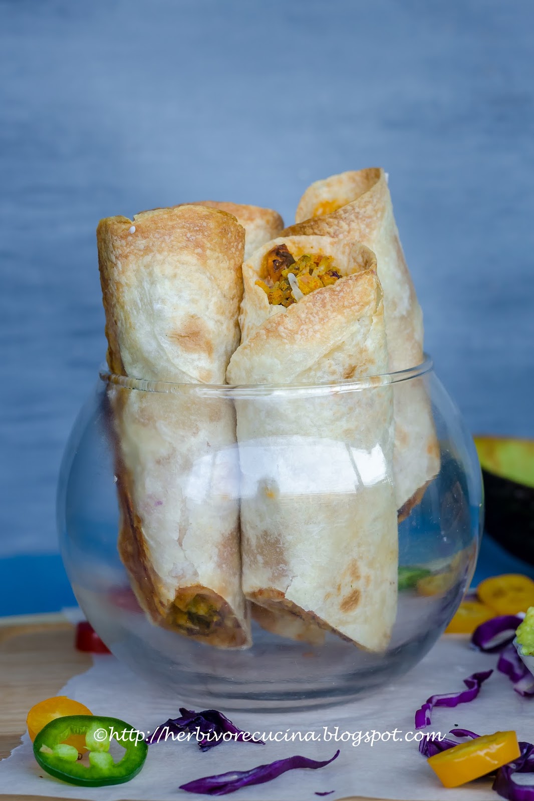 Herbivore Cucina Black Bean and Rice Taquitos