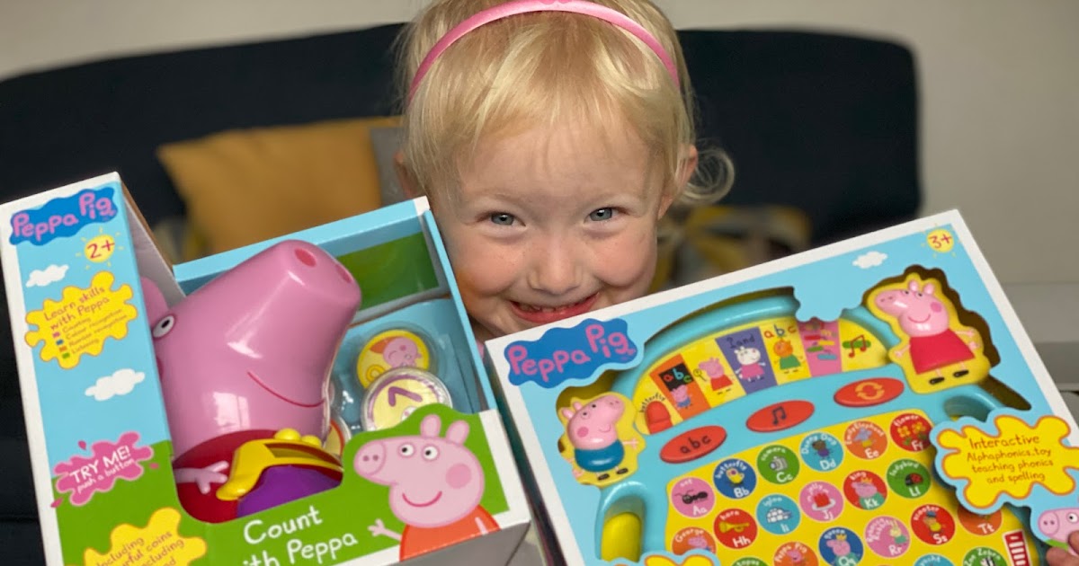 counting peppa pig toy