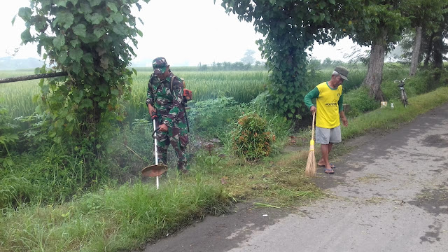 Kerja Bakti Ciptakan Keindahan Desa