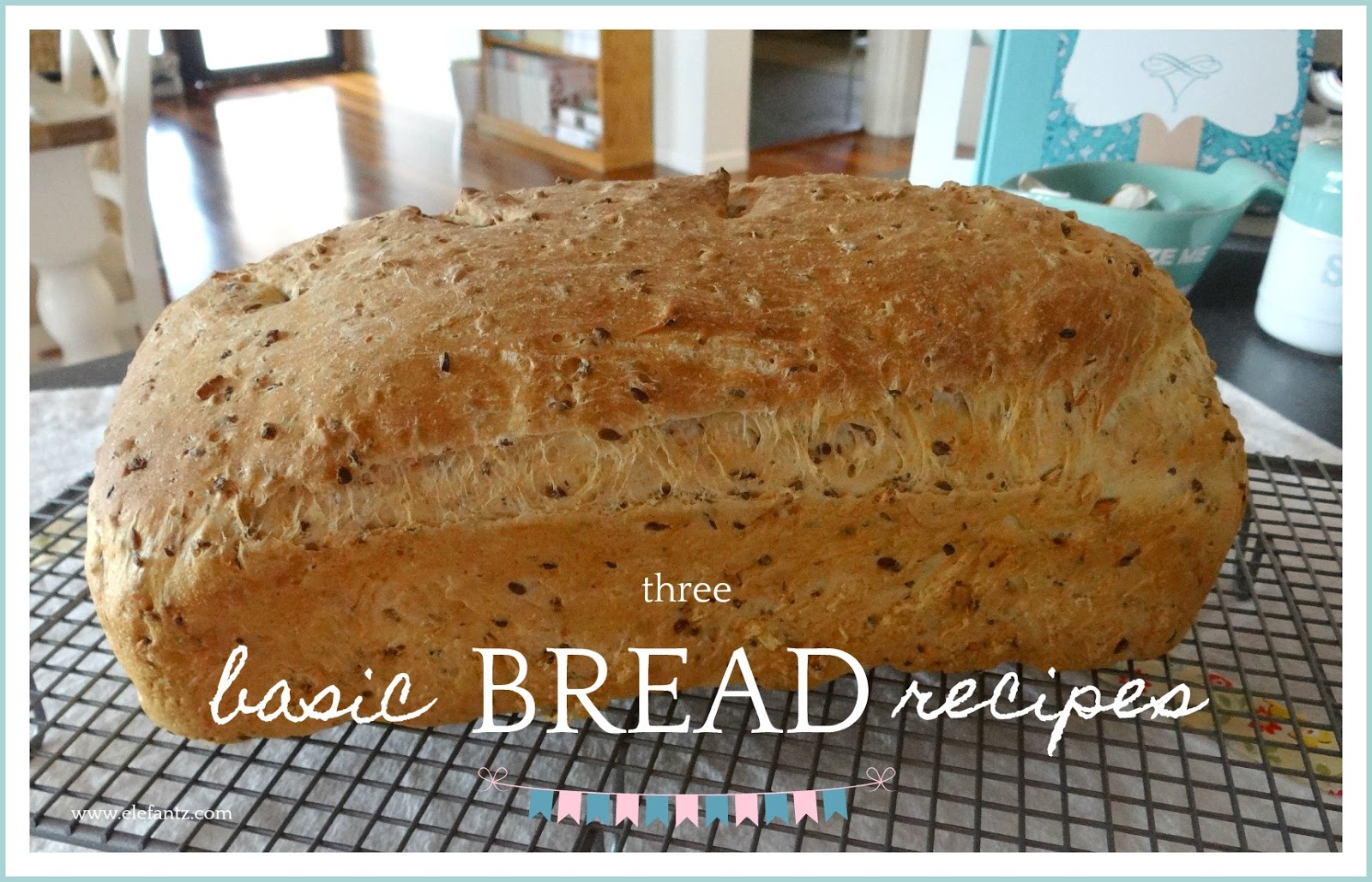 Jenny of ELEFANTZ Sewing a simple bread bag...