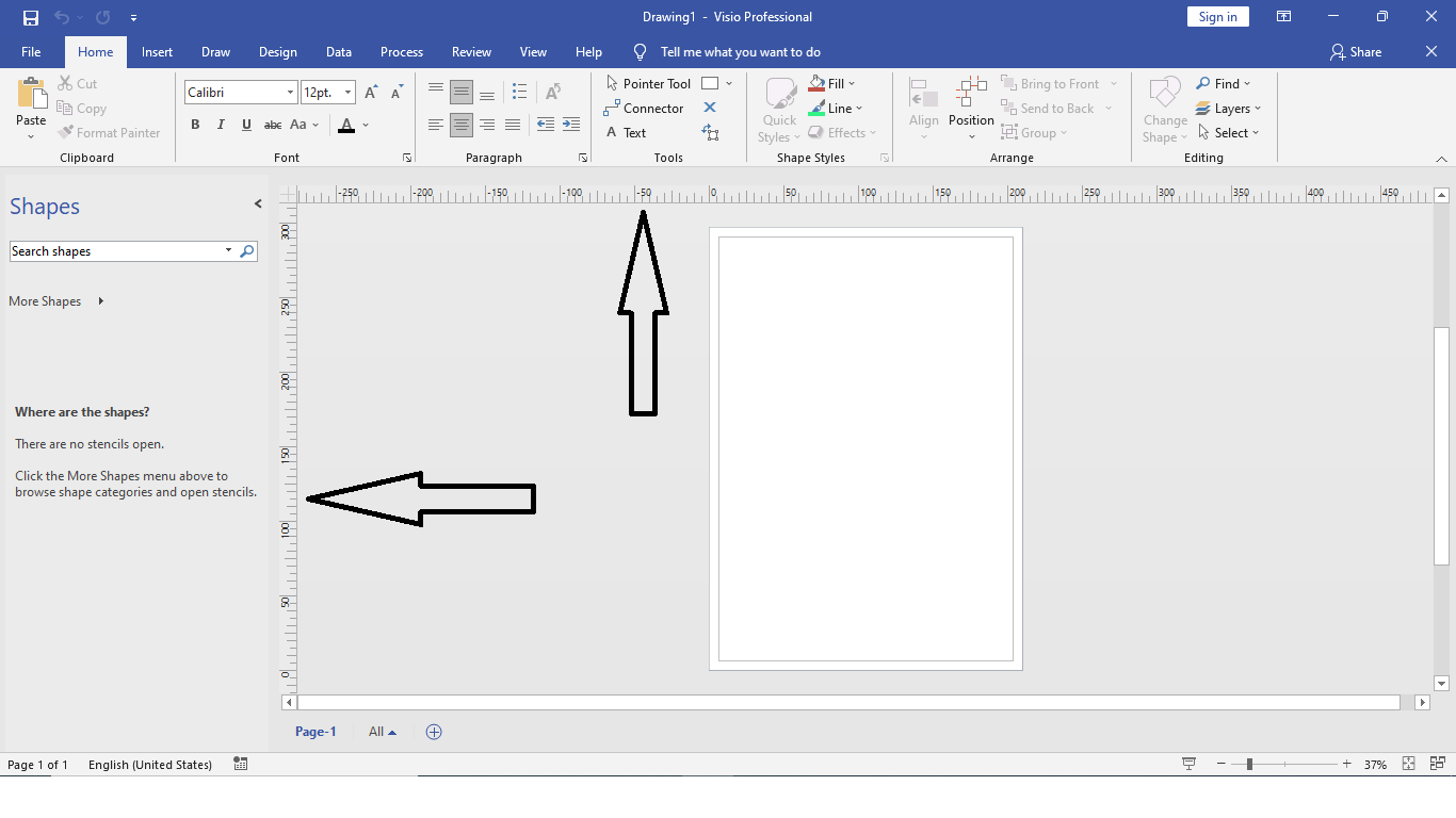 What is difference Between US Units and Metric Units in Microsoft Visio?