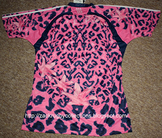 ZackRugby Collections®: Stade Francais SS 3rd Leopard 2011/2012 Ltd ...