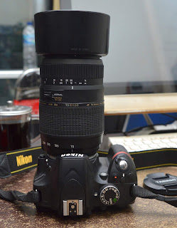 Kamera DSLR Nikon D3200 Second di Malang