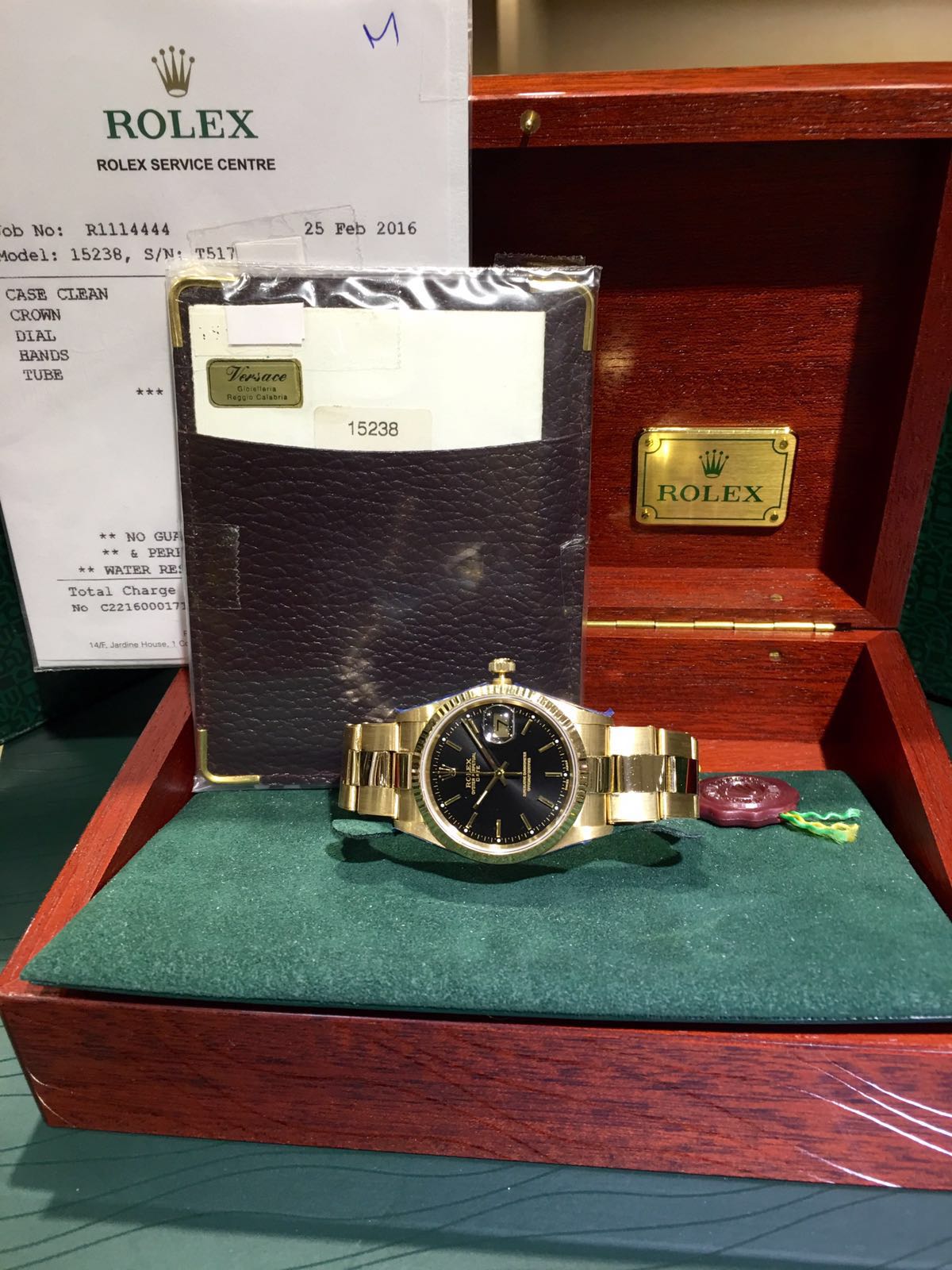 Hong Kong Watch Fever 香港勞友: Another Rolex Date Ref 15238 on Sale
