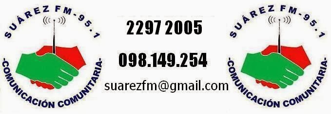 Suárez FM 95.1 - Radio Comunitaria de Joaquín Suárez, Canelones, URUGUAY