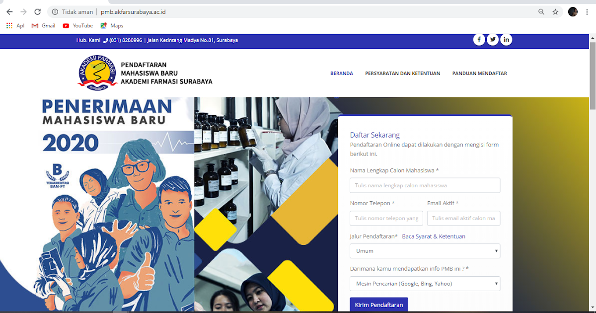 Step by step Pendaftaran Mahasiswa Baru Secara Online di Step by step Pendaftaran Mahasiswa Baru Secara Online di