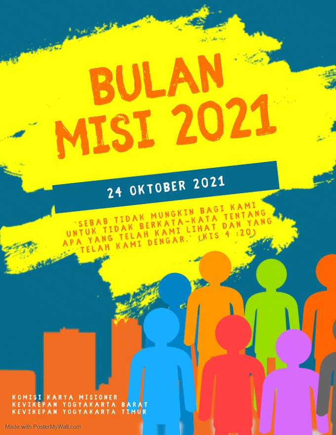 Bulan Misi 2021 Kevikepan Yogyakarta Barat & Yogyakarta Timur
