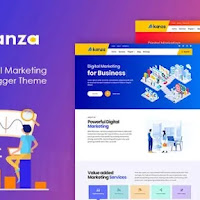 Kanza Responsive Blogger Template