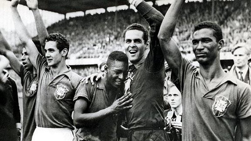 El 29 de Junio de 1958, en el marco del campeonato mundial de futbol