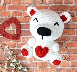 PATRON GRATIS OSO POLAR AMIGURUMI 48256