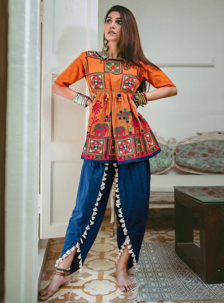 Dhoti Pants and Peplum Top Idea Wanderlust Fashion