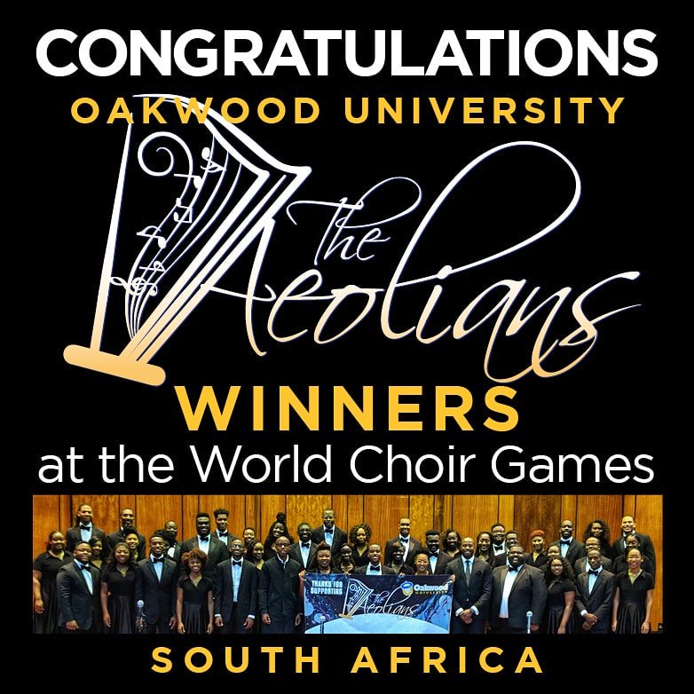 RON'S WORLD SUNDAY MUSIC: Oakwood University Aeolians 2 RON'S WORLD SUNDAY MUSIC: Oakwood University Aeolians 2
