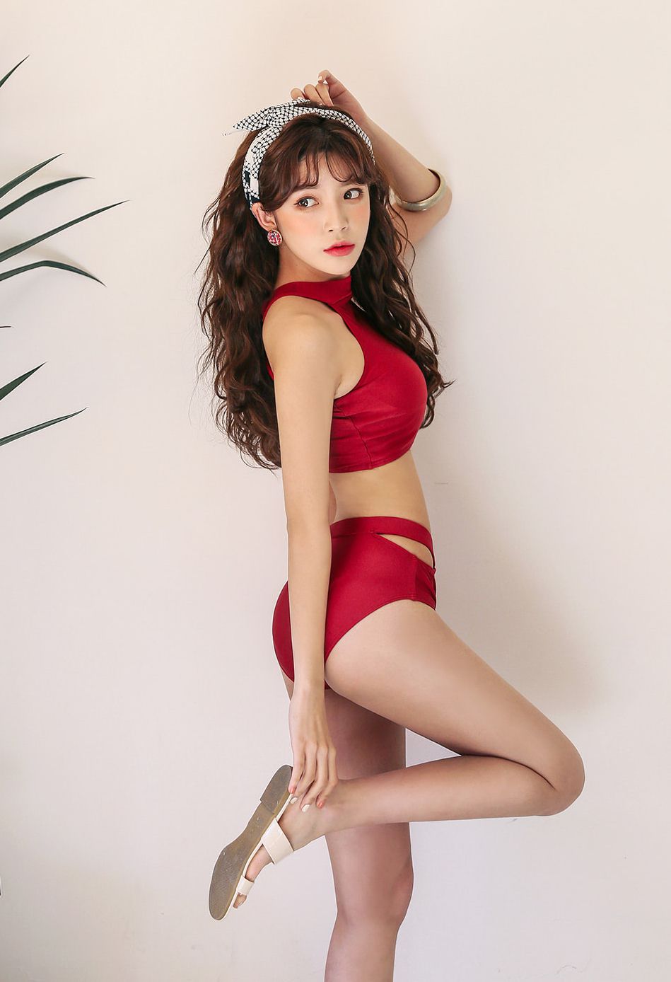 Cha Yoo Jin - Cherry shower bikini - Korean fashion - TruePic.net