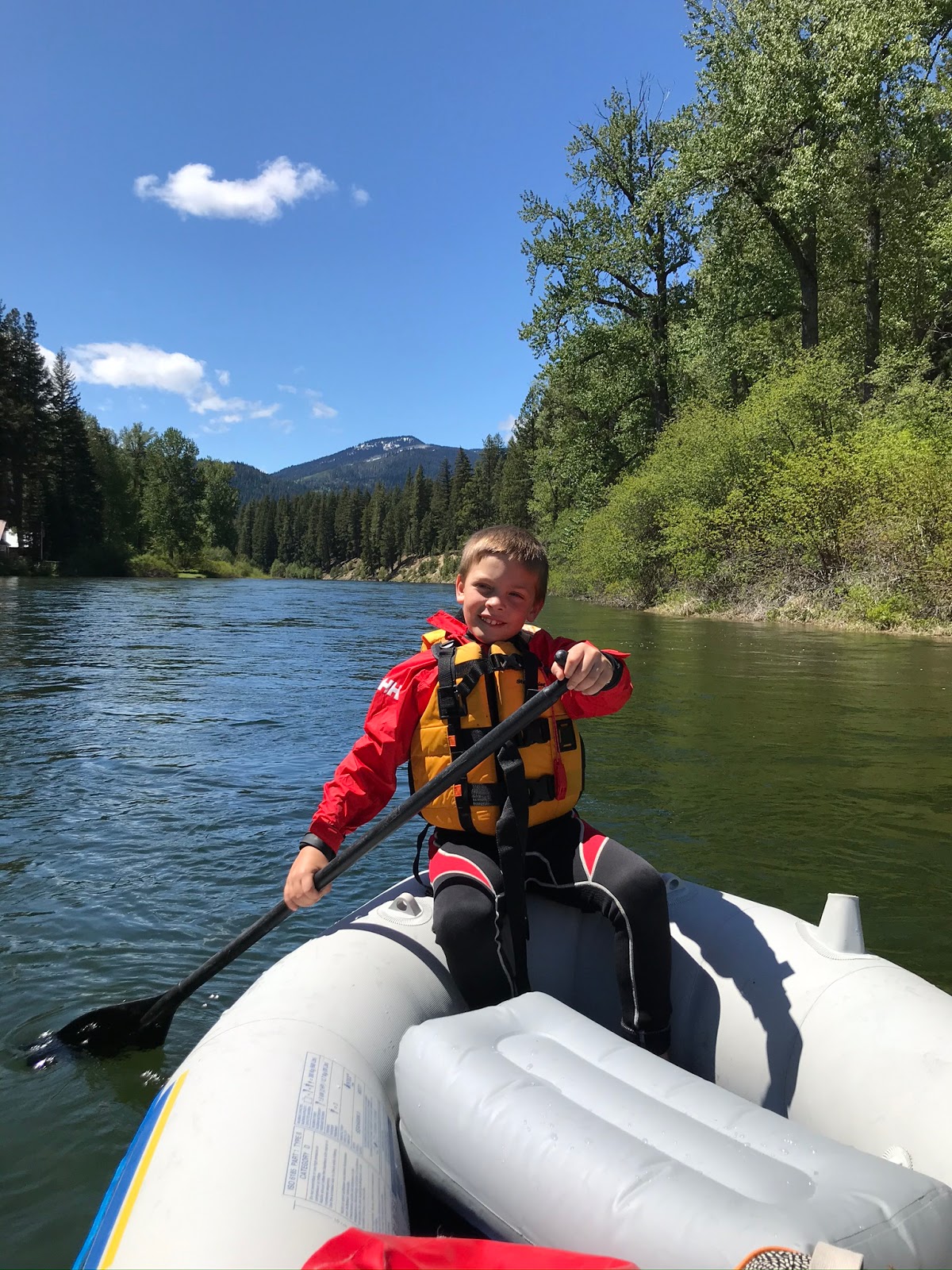Our Family MidMay Weekend River Float, Leavenworth, Bike Park