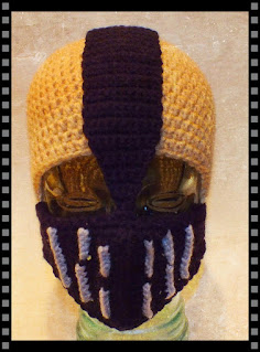 Bane Inspired Crochet Hat Pattern© By Connie Hughes Designs©