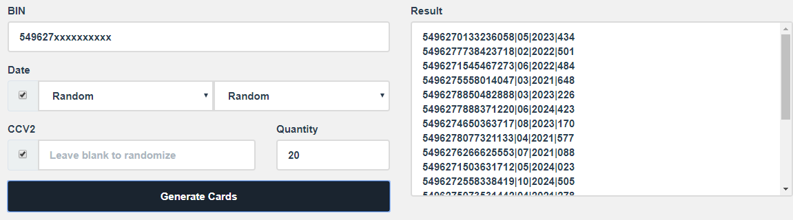 How To Make A Cc Credit Card Generator And Use It Correctly How To Make A Cc Credit Card Generator