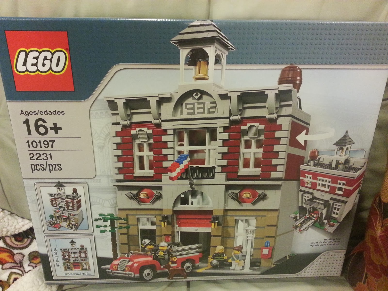 Shetland Gammel mand Skulle LEGO 10197: Fire Brigade - REVIEW
