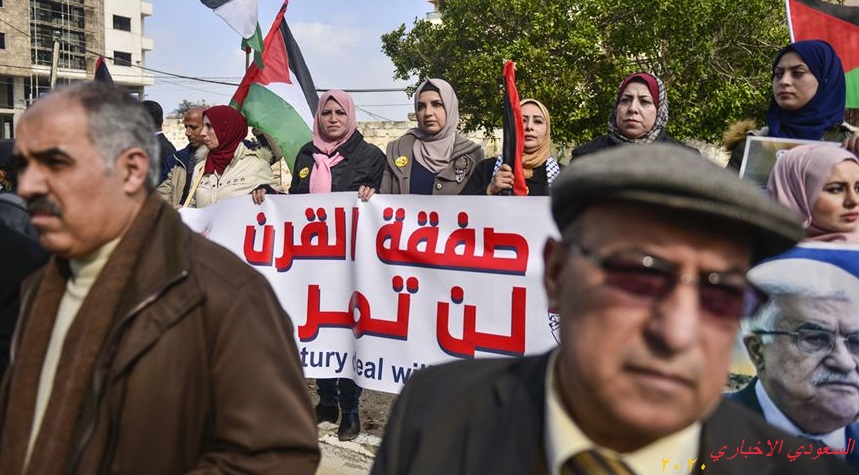 استمرار الفعاليات الرافضة لصفقة القرن في جميع المحافظات الفلسطينية لليوم السادس على التوالي.