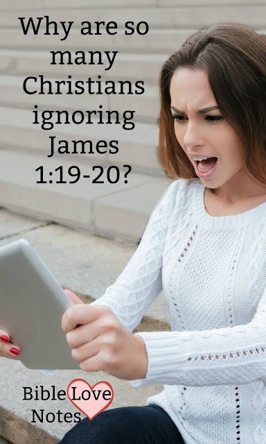Why are so many Christians angry and rude with each other? We need to quit ignoring this important command in James. This 1-minute devotion explains.