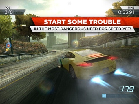 nfs,most wanted, ios, android, smartphone