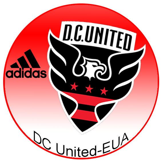 Escudos de Futebol de Botão LH DC United EUA