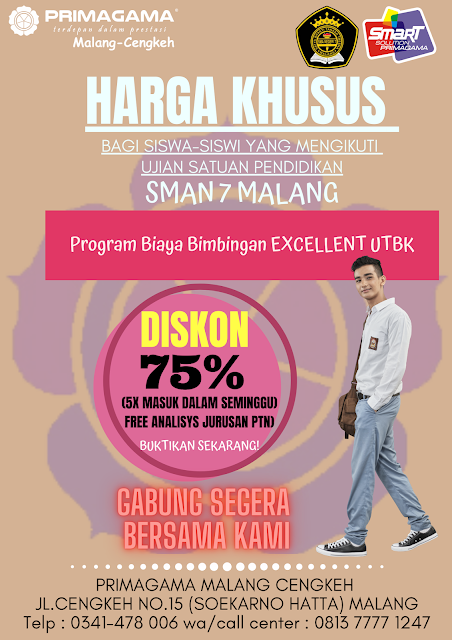 Primagama Malang Cengkeh Jaya Soekarno Hatta Februari 2021