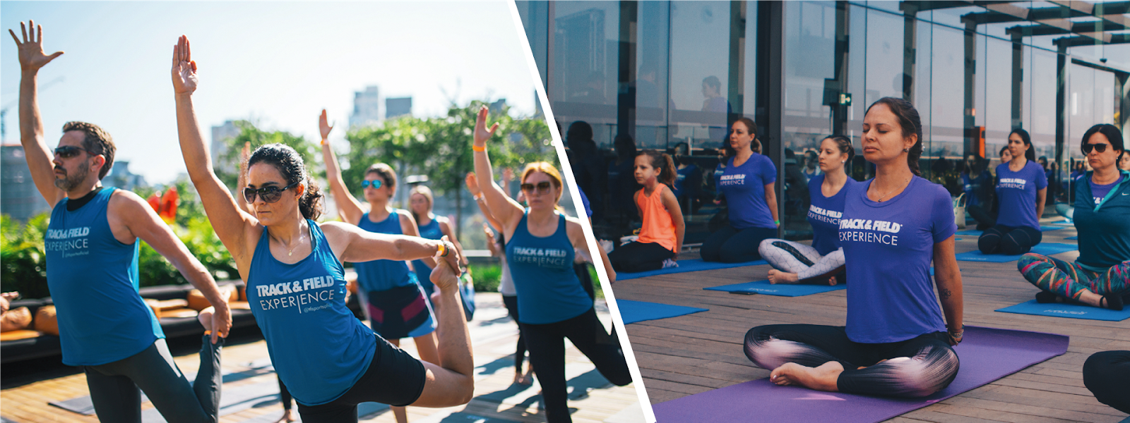 Track&Field Experience realiza aula de Yoga no Iguatemi Alphaville