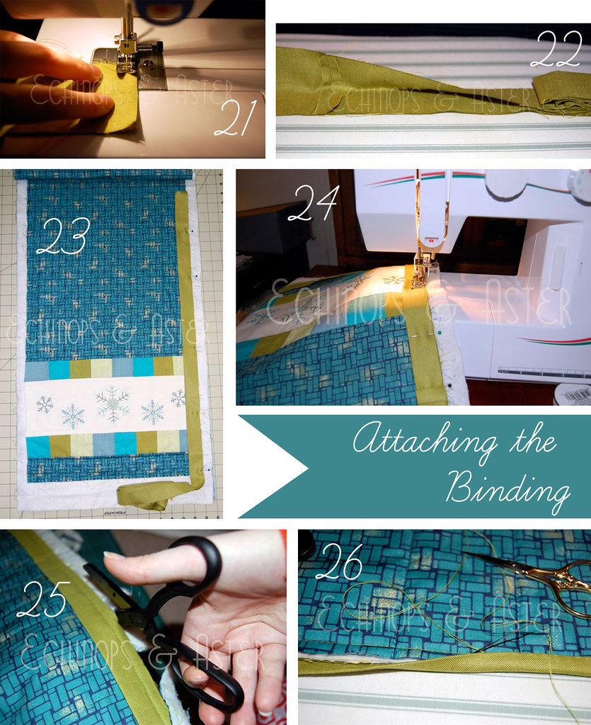 Quilted Table Runner Tutorial and Pattern