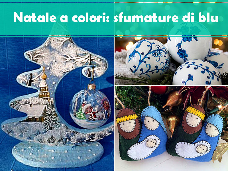 Lavoretti Di Natale Con Semi Di Zucca.Natale A Colori Sfumature Di Blu Kreattivablog