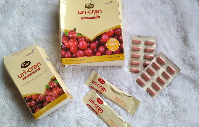 prive uricran berbentuk kapsul untuk mencegah anyang anyangan