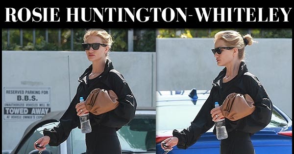 Rosie Huntington-Whiteley LAX January 23, 2011 – Star Style