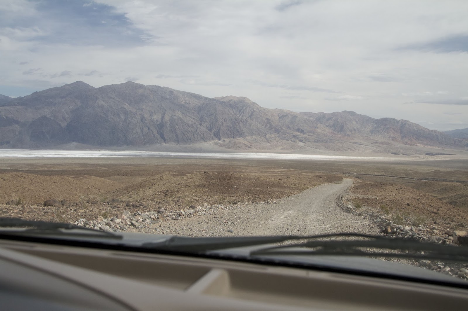 Stranded with a Flat Deep in Death Valley on Racetrack Valley Road