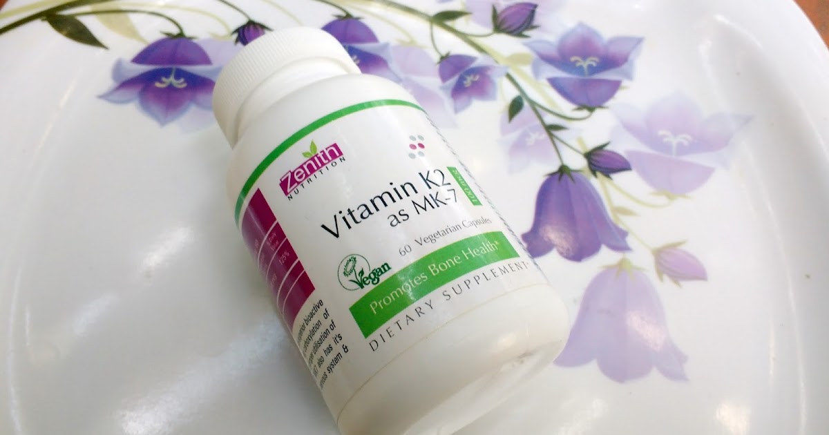 Increase Bone health With Zenith Nutrition Vitamin K2 as MK7 Capsules